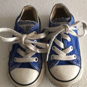 Converse Shoes Toddler Size 6 Blue